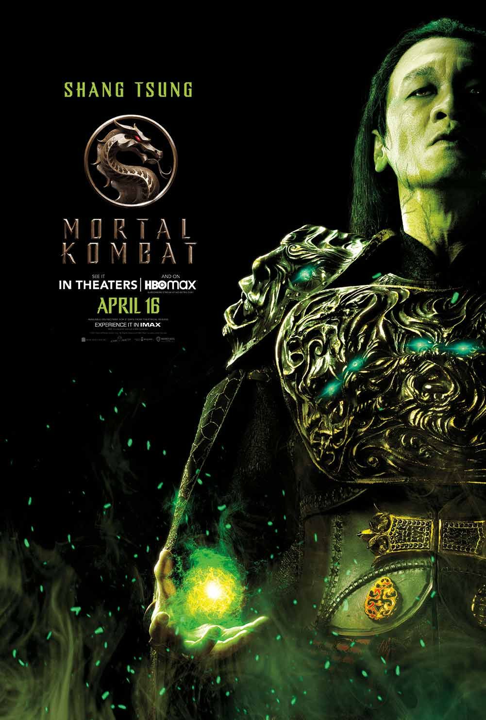 Chin Han as Shang Tsung in "Mortal Kombat." © Warner Bros.