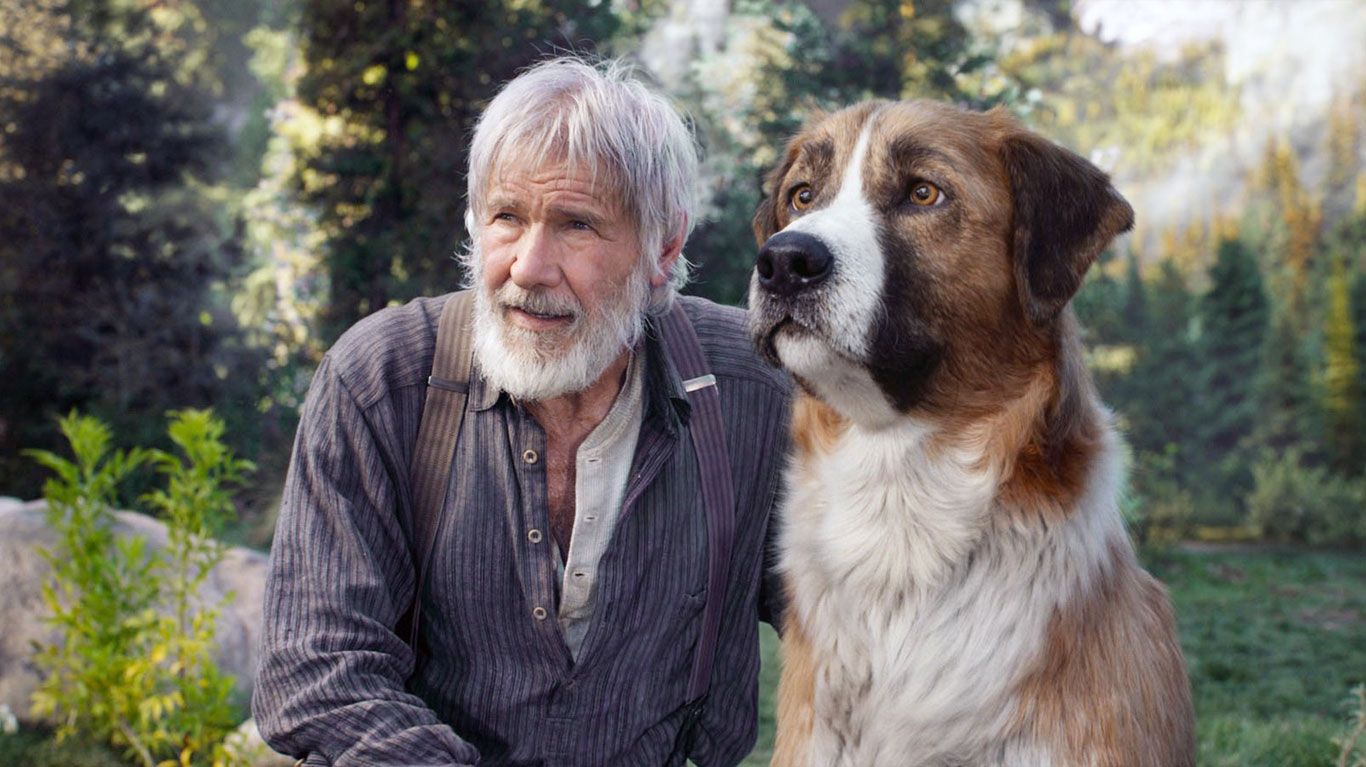 Harrison Ford in "The Call of the Wild." © 20th Century Studios / courtesy Everett Collection