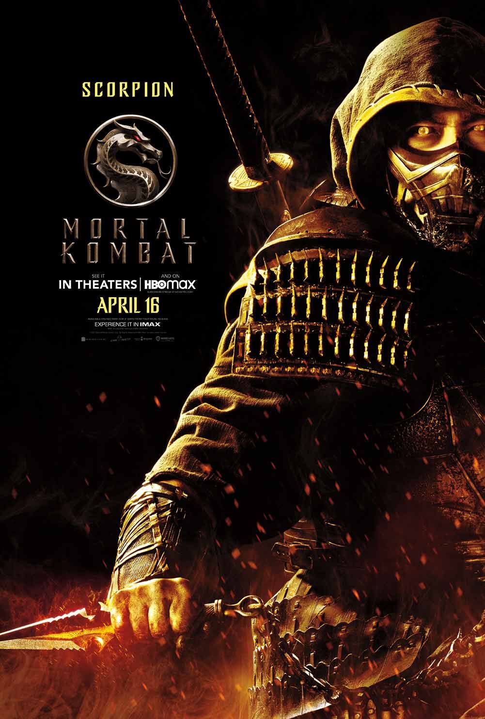 Hiroyuki Sanada as Scorpion in "Mortal Kombat." © Warner Bros.