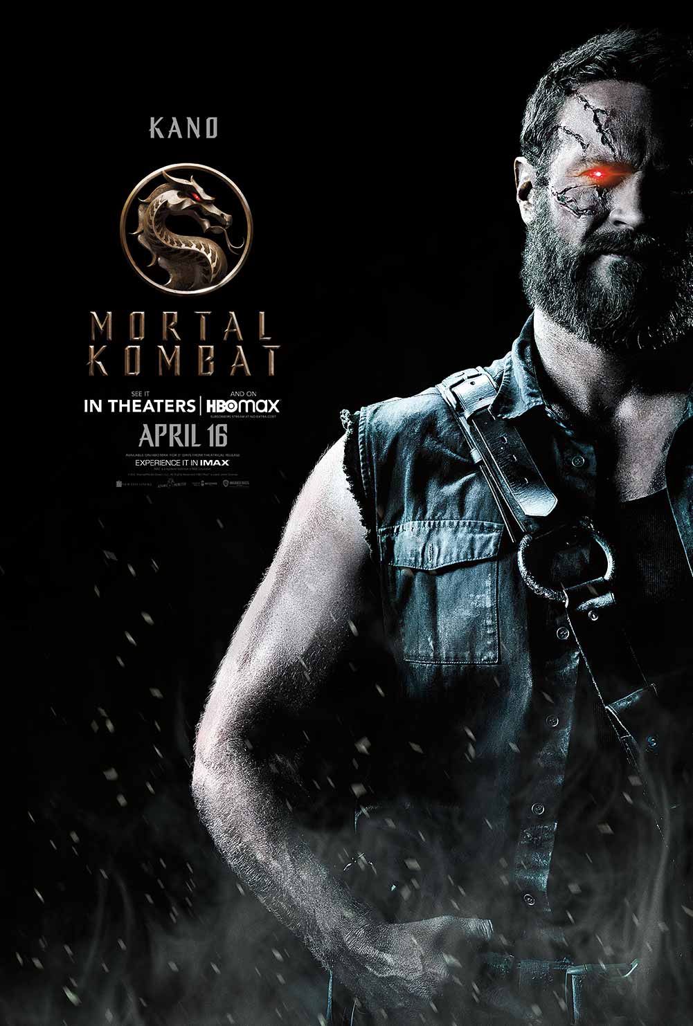 Josh Lawson as Kano in "Mortal Kombat." © Warner Bros.