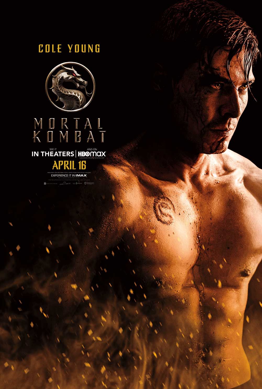 Lewis Tan as Cole Young in "Mortal Kombat." © Warner Bros.