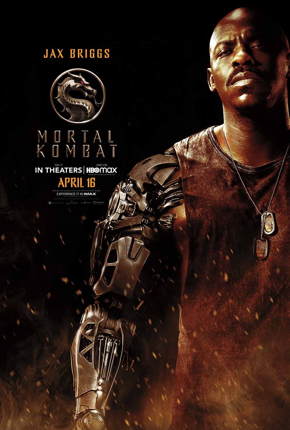 Mehcad Brooks as Jax Briggs in "Mortal Kombat." © Warner Bros.