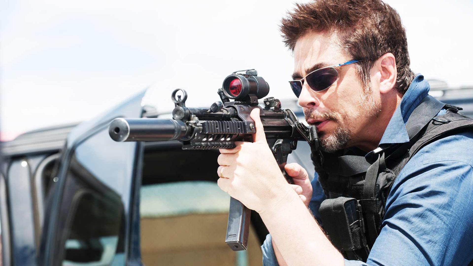 Benicio Del Toro in "Sicario."