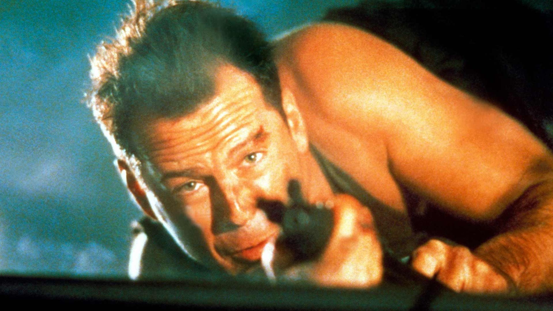 Bruce Willis in "Die Hard."