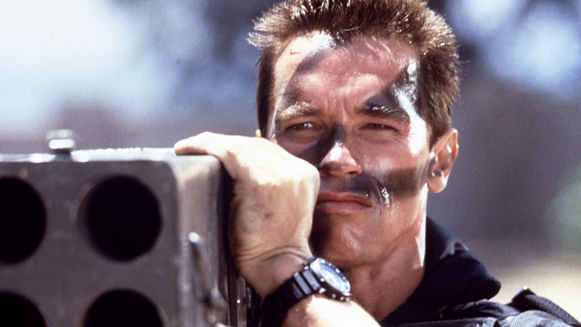 Arnold Schwarzenegger in "Commando."