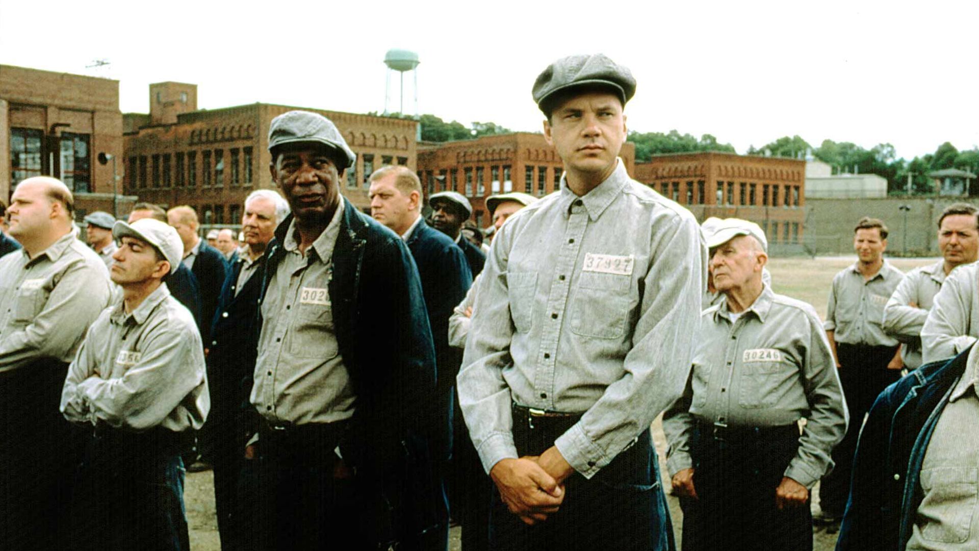 Morgan Freeman and Tim Robbins in "The Shawshank Redemption."
