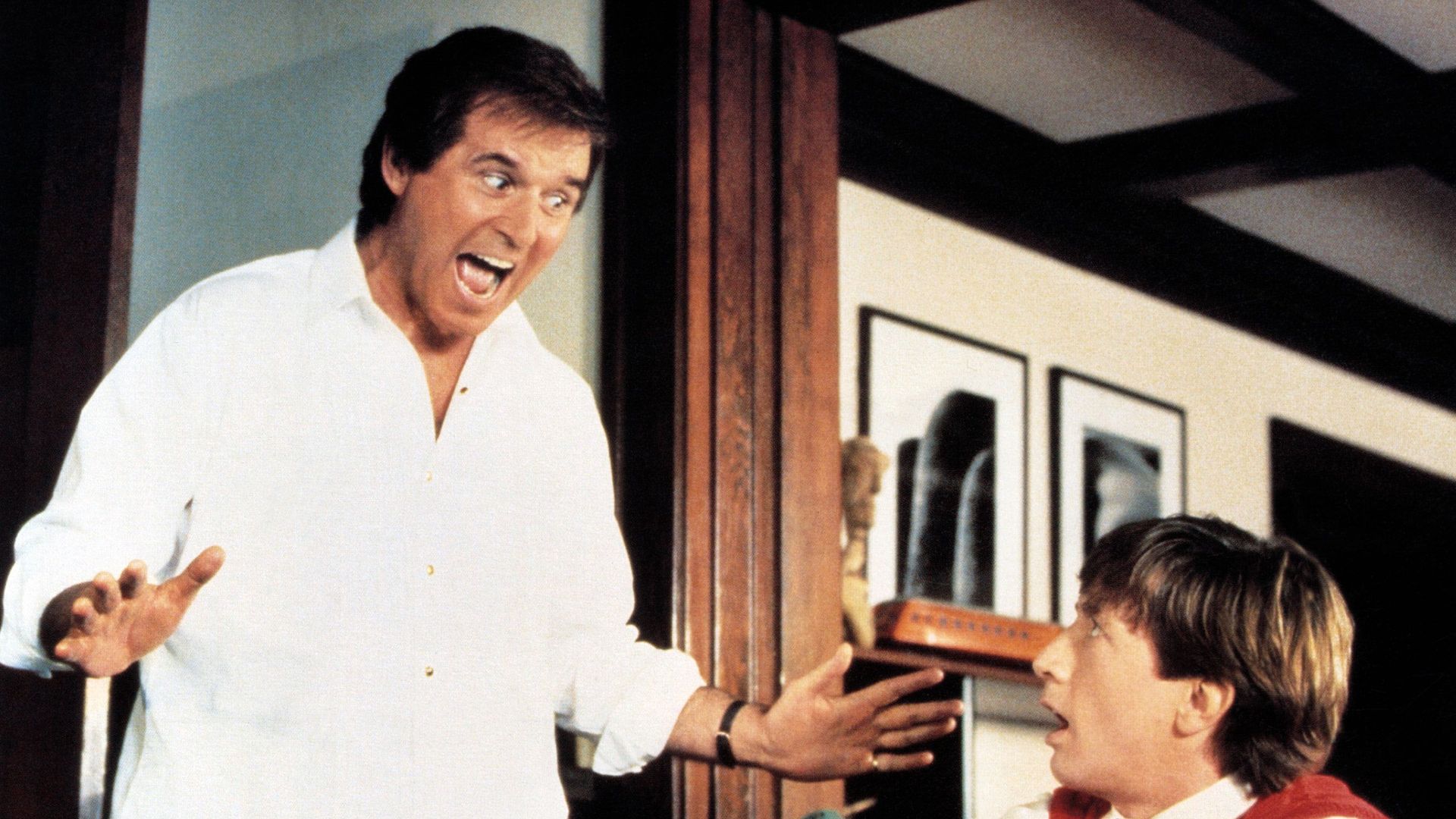 Charles Grodin and Martin Short in "Clifford."