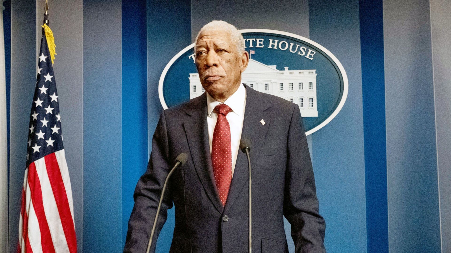 Morgan Freeman in "Angel Has Fallen."