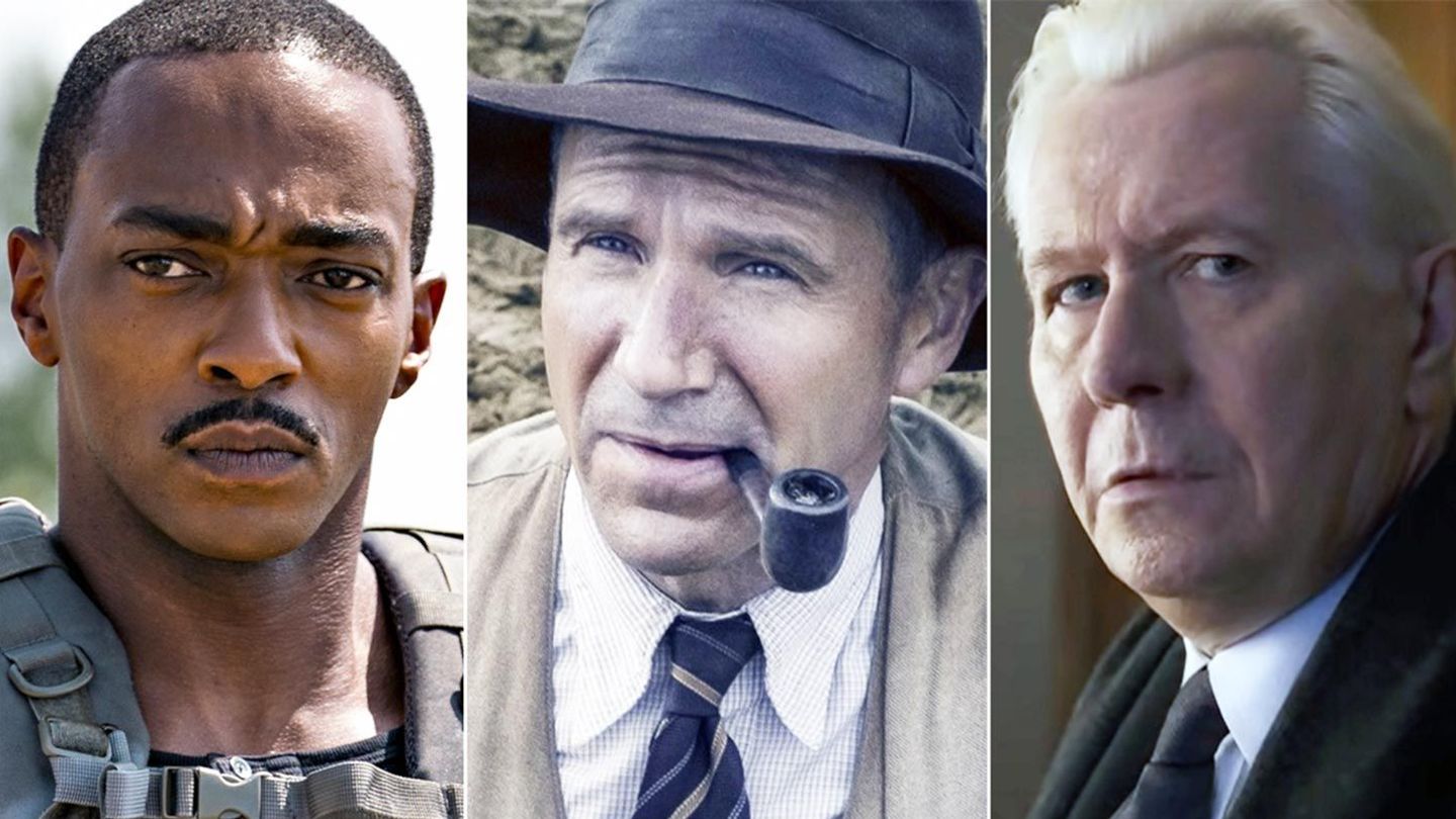 Anthony Mackie, Ralph Fiennes, and Gary Oldman