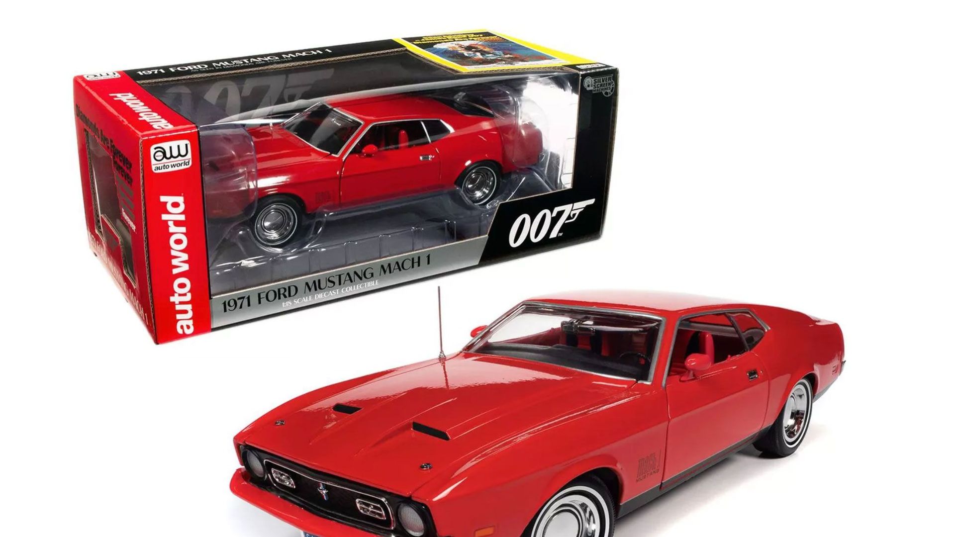 1971 Ford Mustang Mach 1 Diecast Model Car