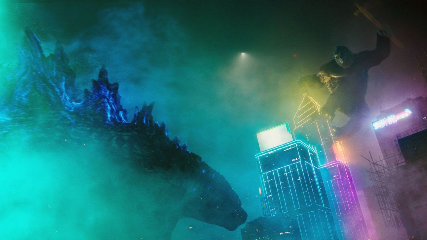 Box Office No. 1 - Godzilla takes on Kong in "Godzilla vs. Kong."