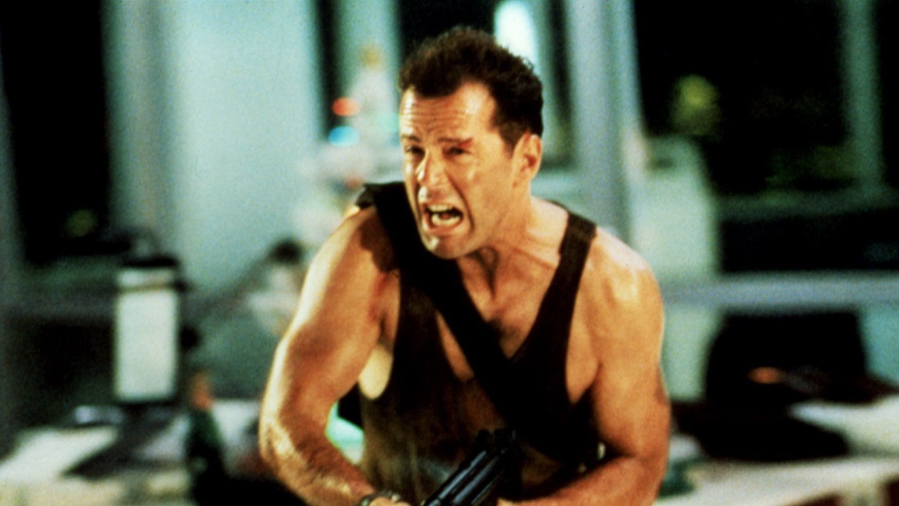 Bruce Willis in "Die Hard."