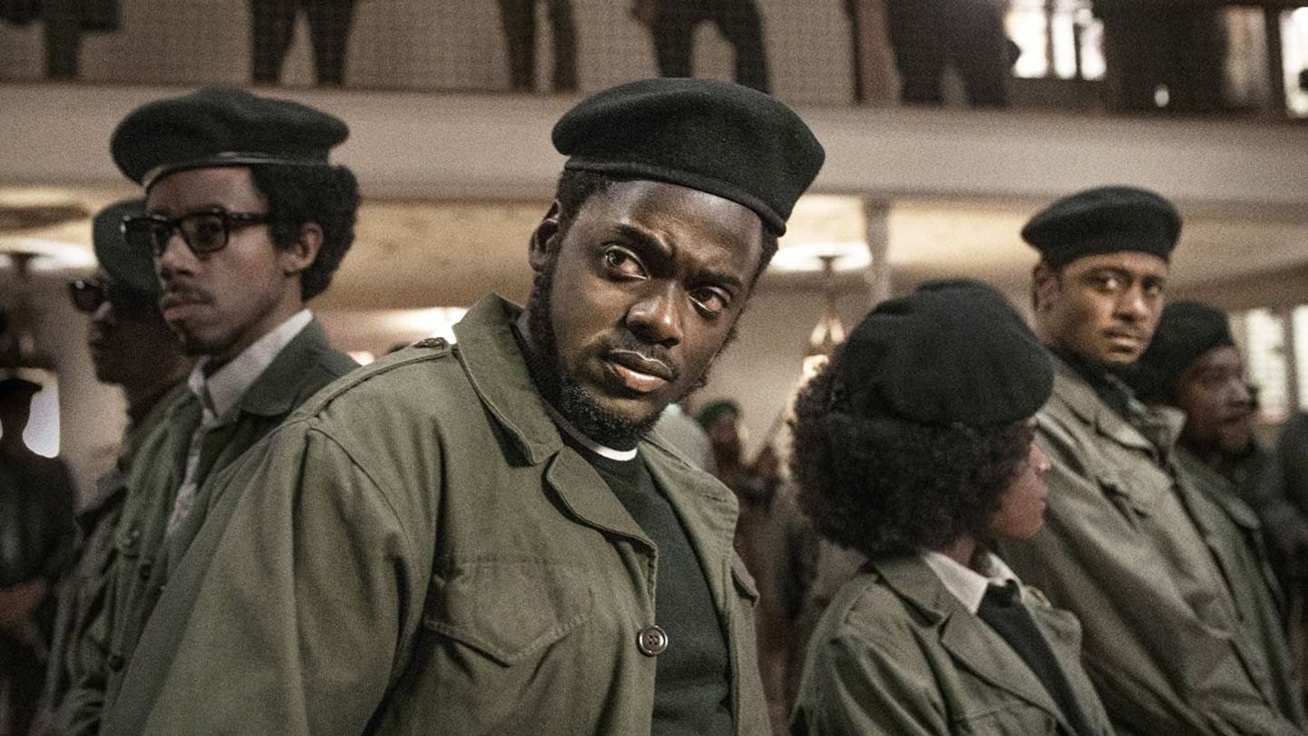 Darrell Britt-Gibson, Daniel Kaluuya, and LaKeith Stanfield in "Judas and the Black Messiah."