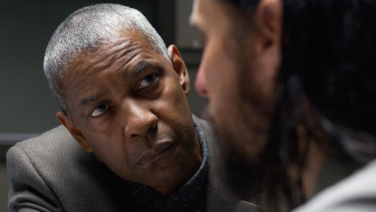 Denzel Washington and Jared Leto in "The Little Things."
