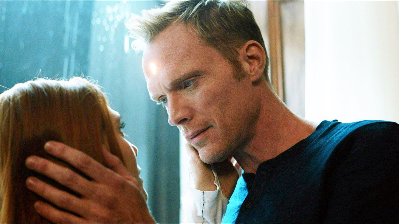 Elizabeth Olsen and Paul Bettany in "Avengers: Infinity War."