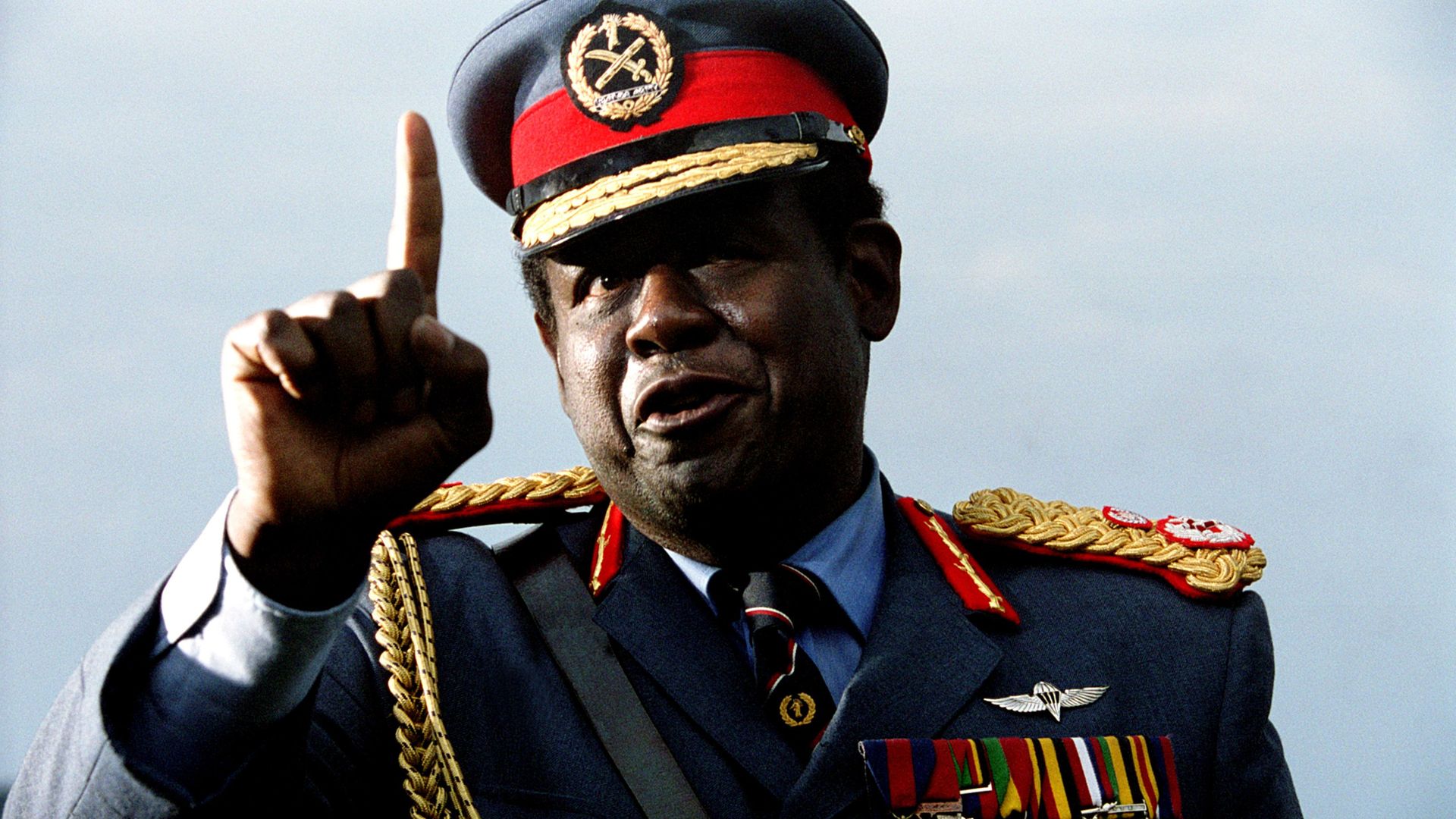 Forest Whitaker in "The Last King of Scotland."