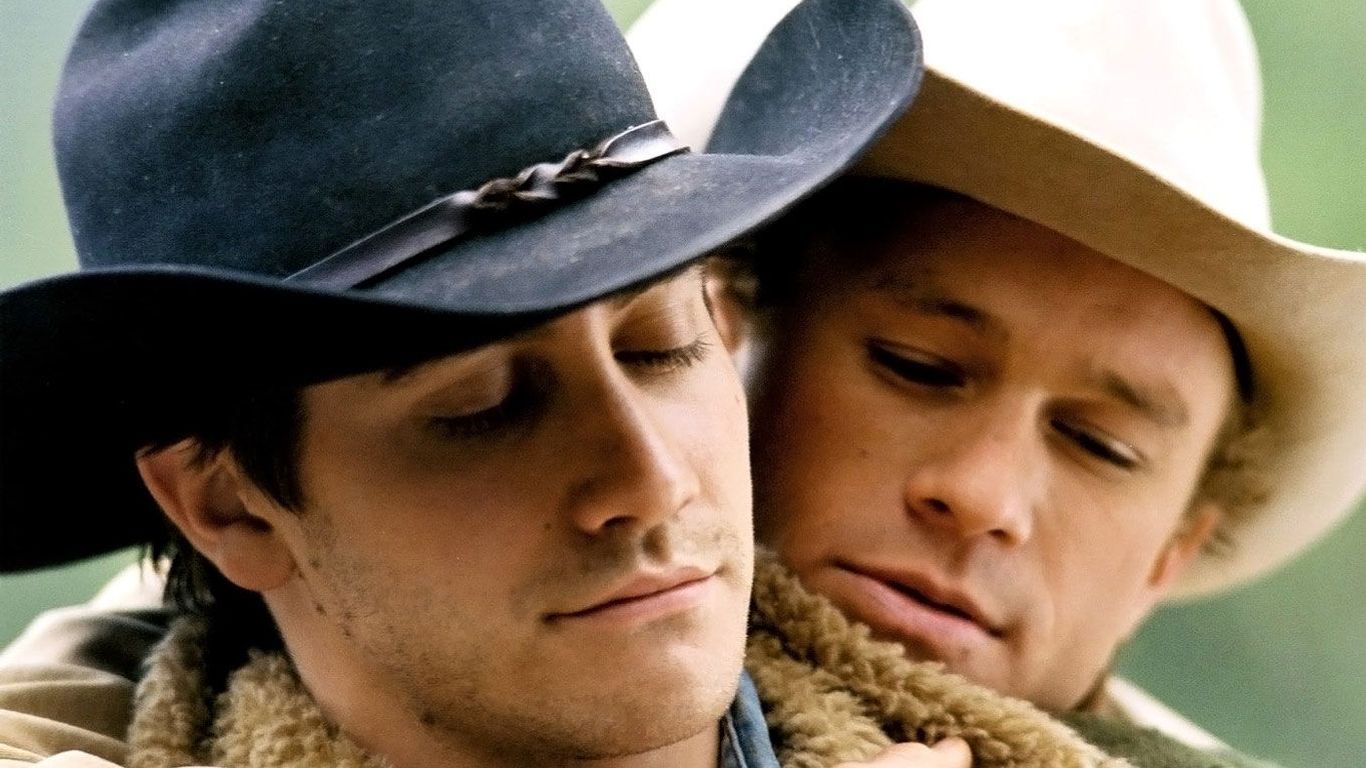 Brokeback Mountain Pride Month - Jake Gyllenhaal, Heath Ledger in "Brokeback Mountain."