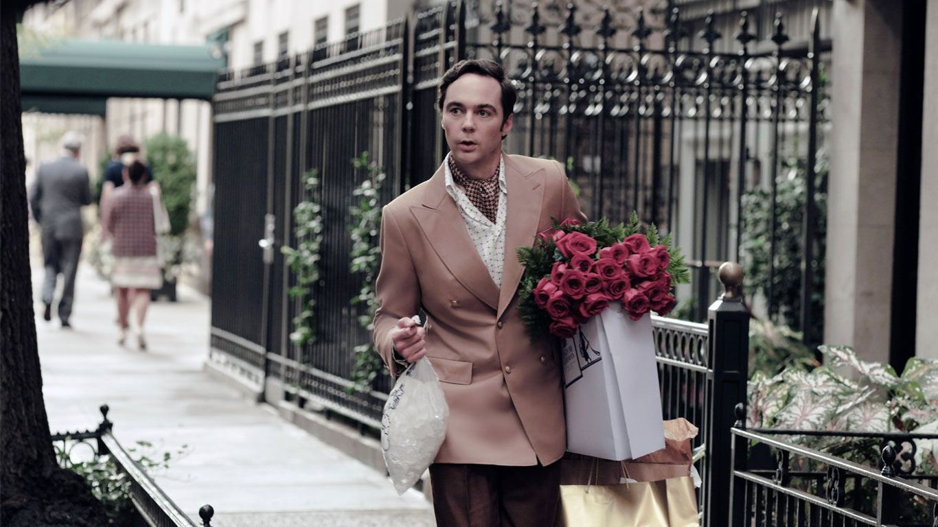 Jim Parsons in "The Boys in the Band."