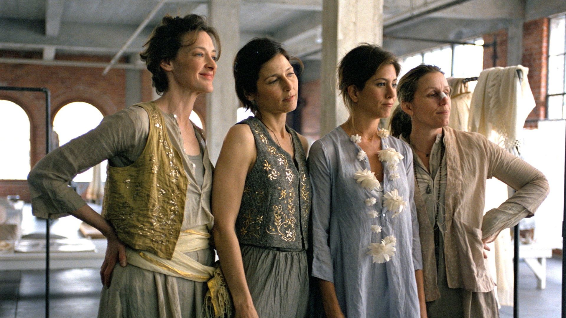 Joan Cusack, Catherine Keener, Jennifer Aniston, Frances McDormand in "Friends with Money."