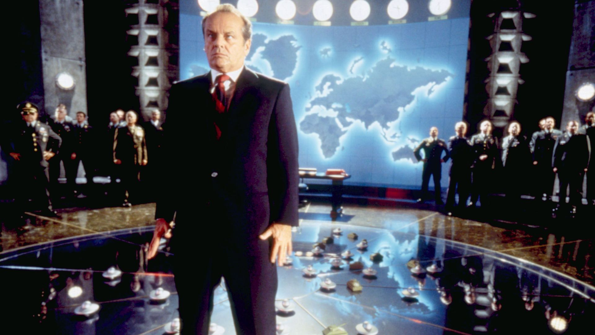 Jack Nicholson in "Mars Attacks."
