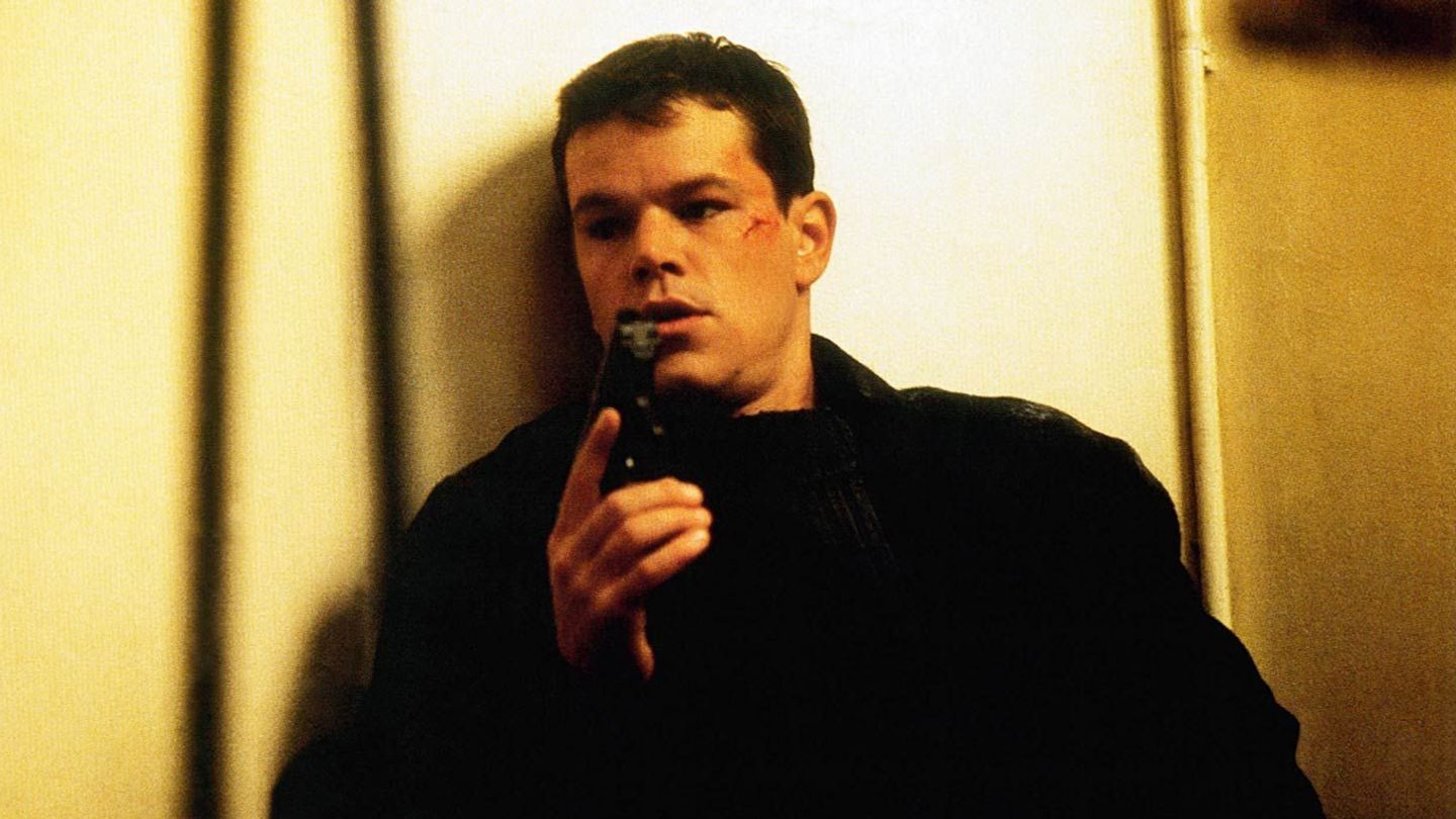 Matt Damon in "The Bourne Identity."