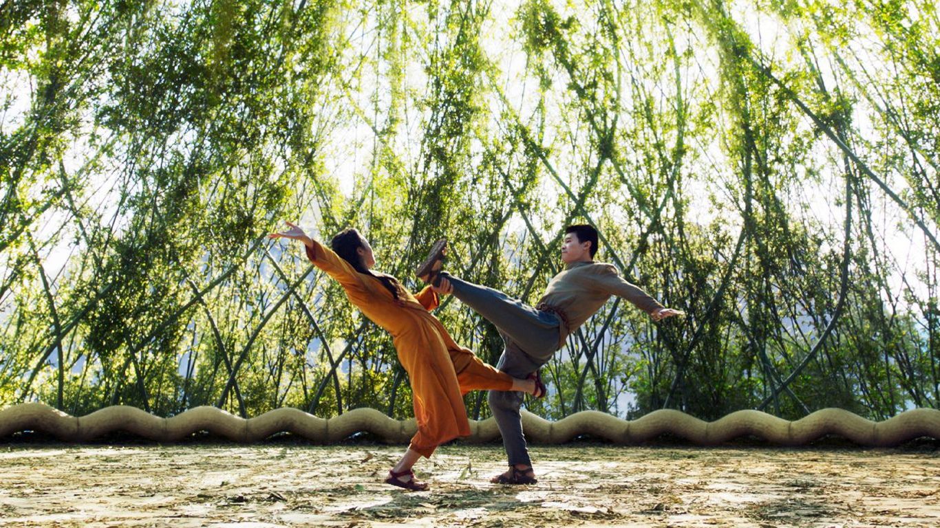 Box Office - Michelle Yeoh and Simu Liu in "Shang-Chi."