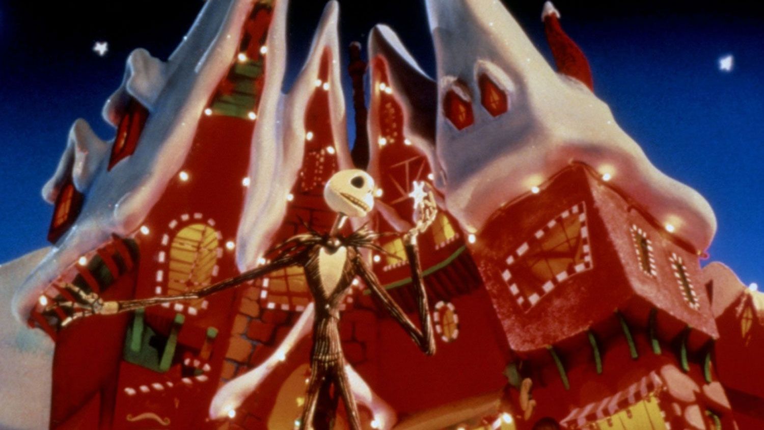 A scene from "The Nightmare Before Christmas."
