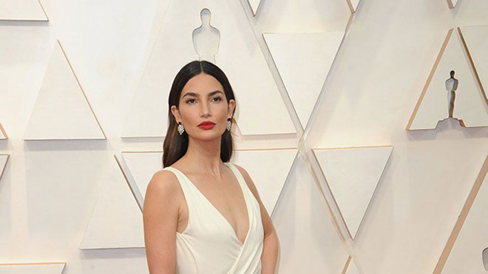 Lily Aldridge at the 92nd Academy Awards in Hollywood, CA.