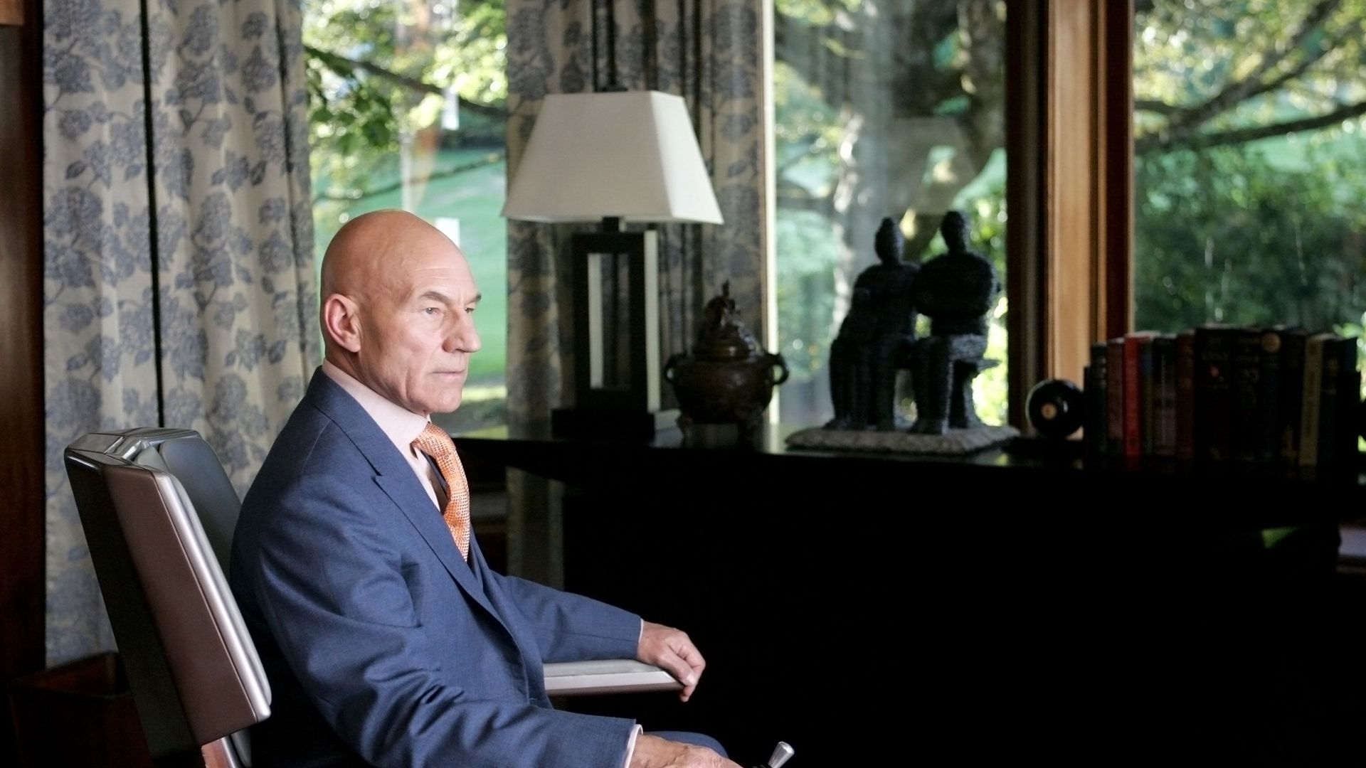 Patrick Stewart in "X-Men."