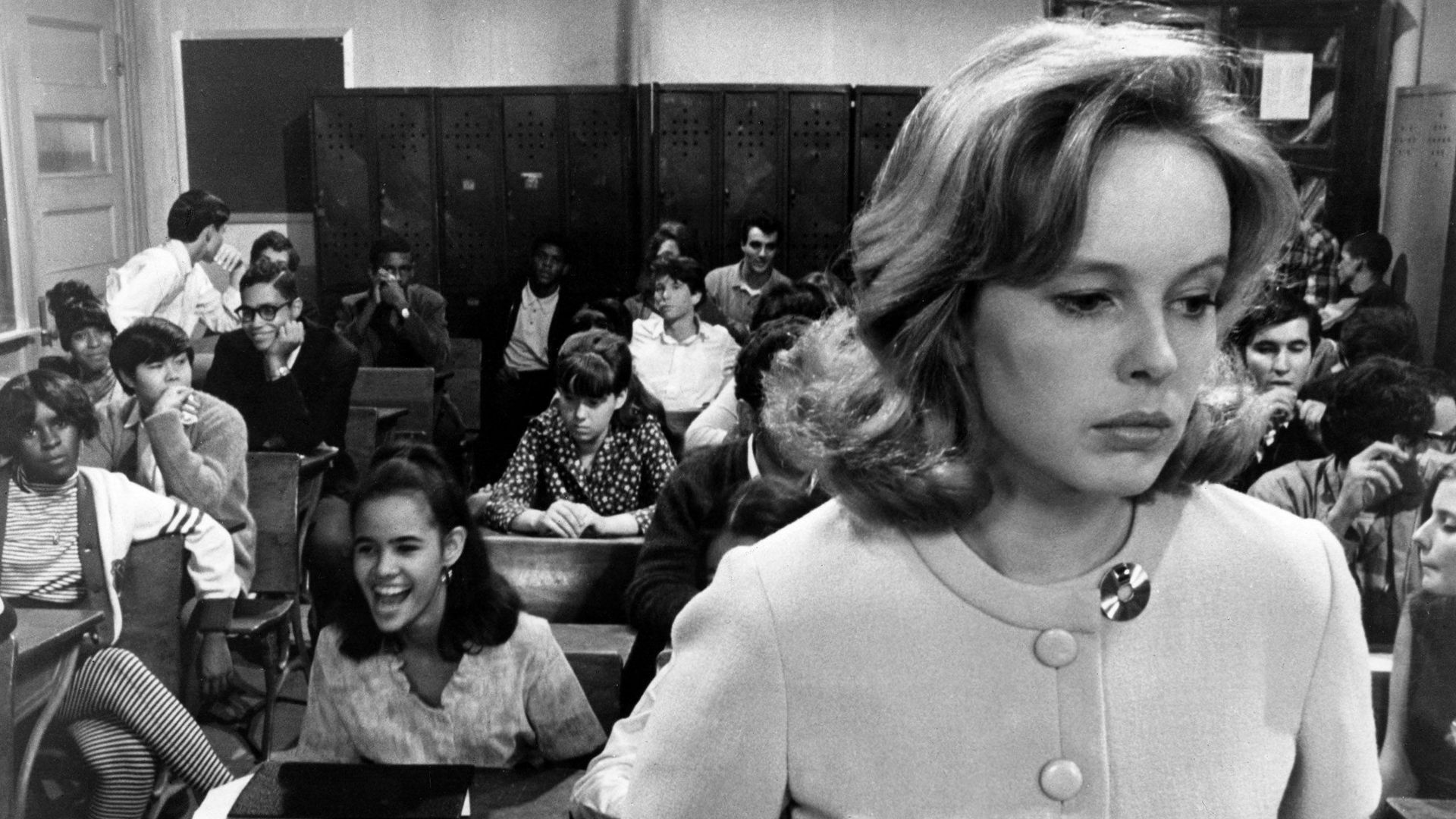 Sandy Dennis in "Up the Down Staircase."