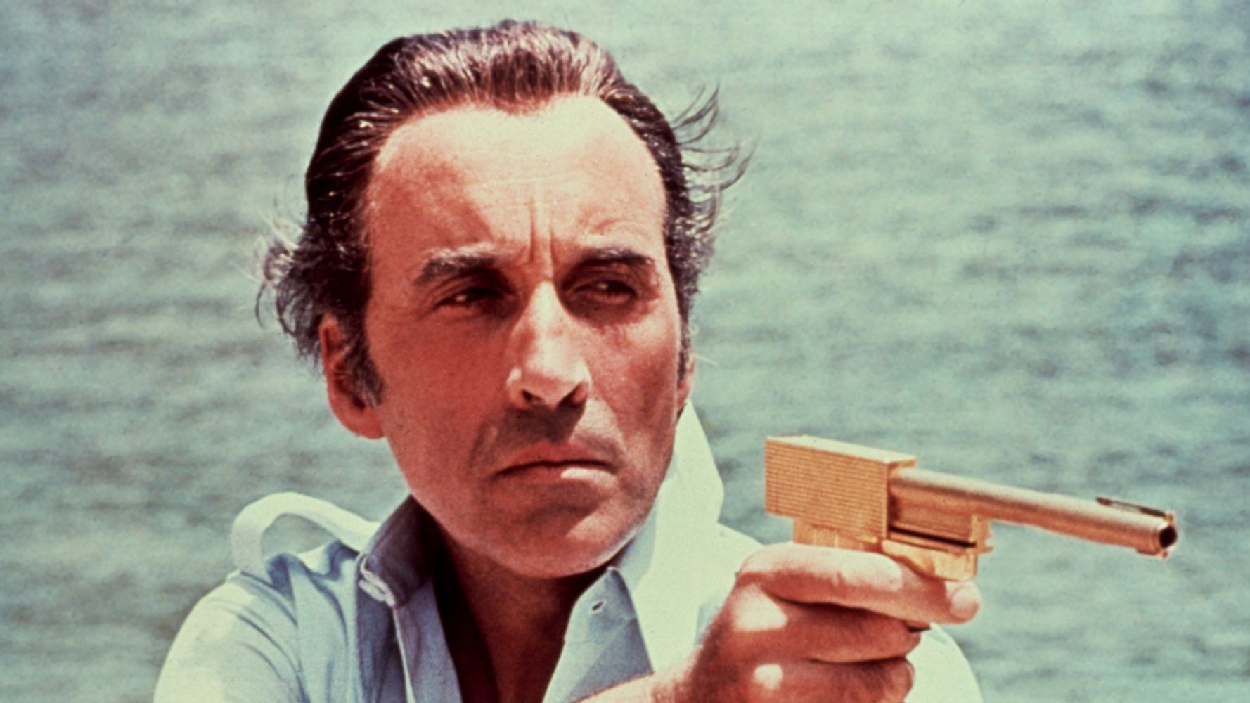 Christopher Lee in "The Man with the Golden Gun."