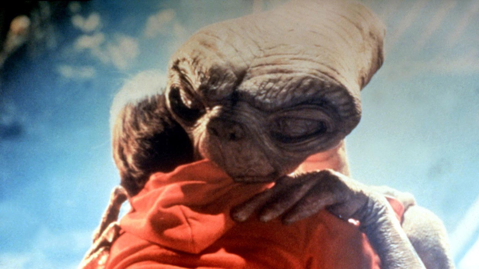 Henry Thomas in "E.T. the Extraterrestrial."