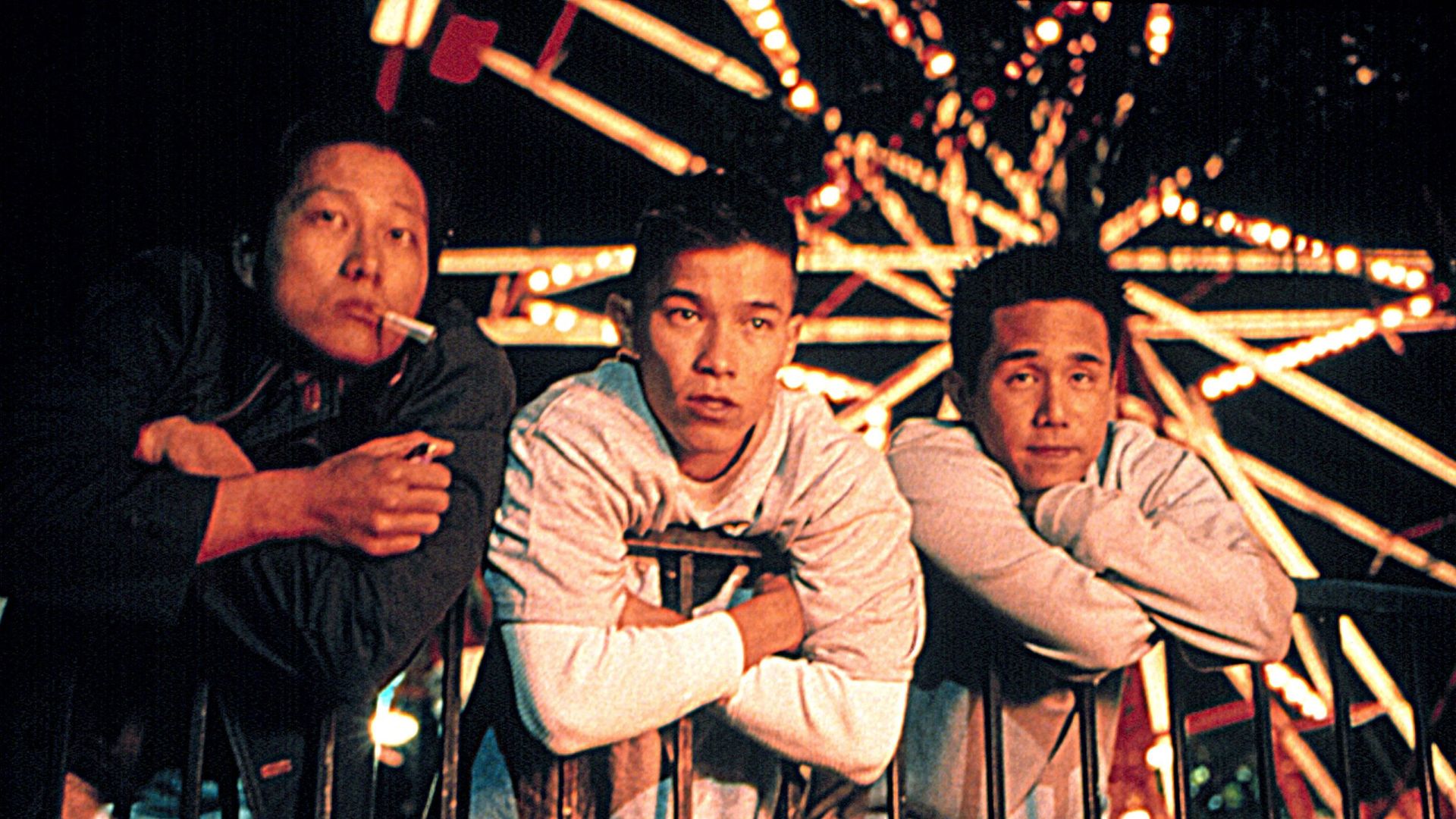 Sung Kang, Jason Tobin, Parry Shen in "Better Luck Tomorrow."