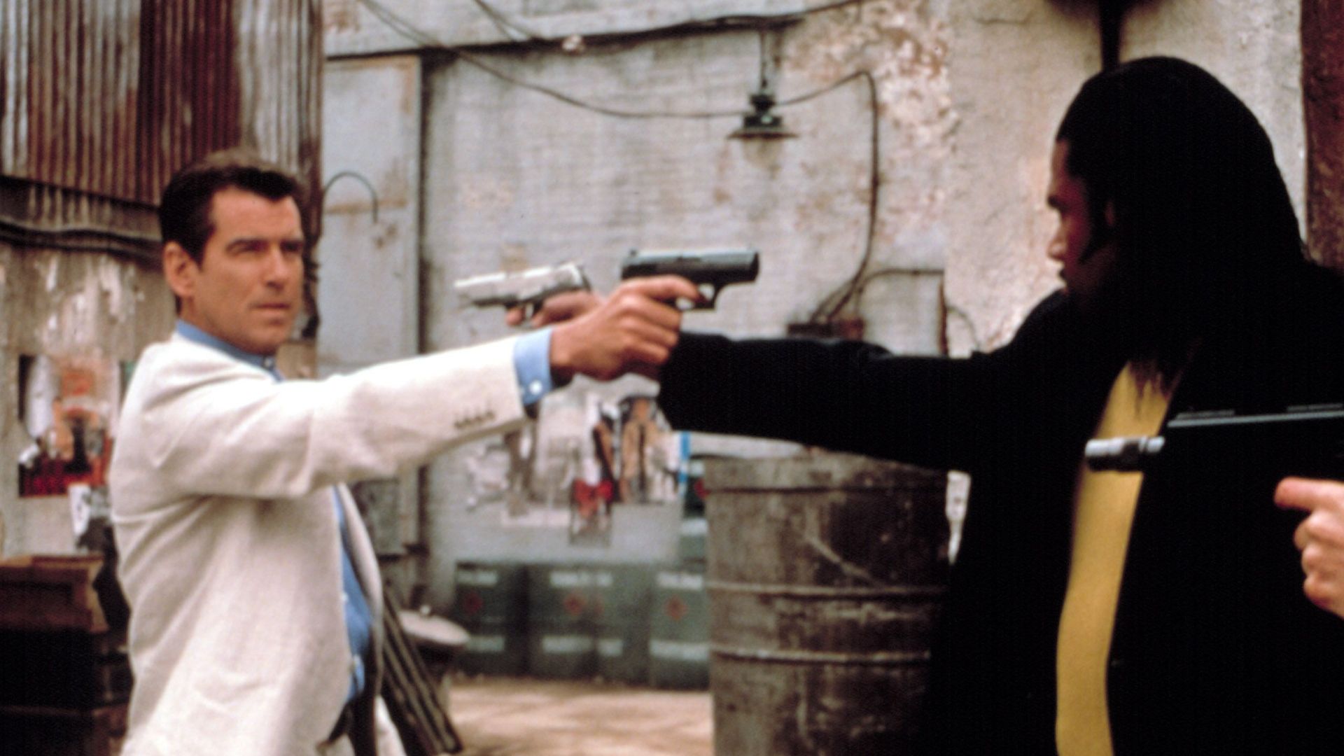 Best Bond Fashions The World Is Not Enough Cream Linen Suit