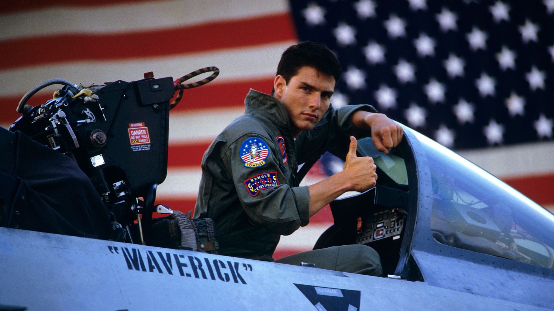 Tom Cruise in "Top Gun."