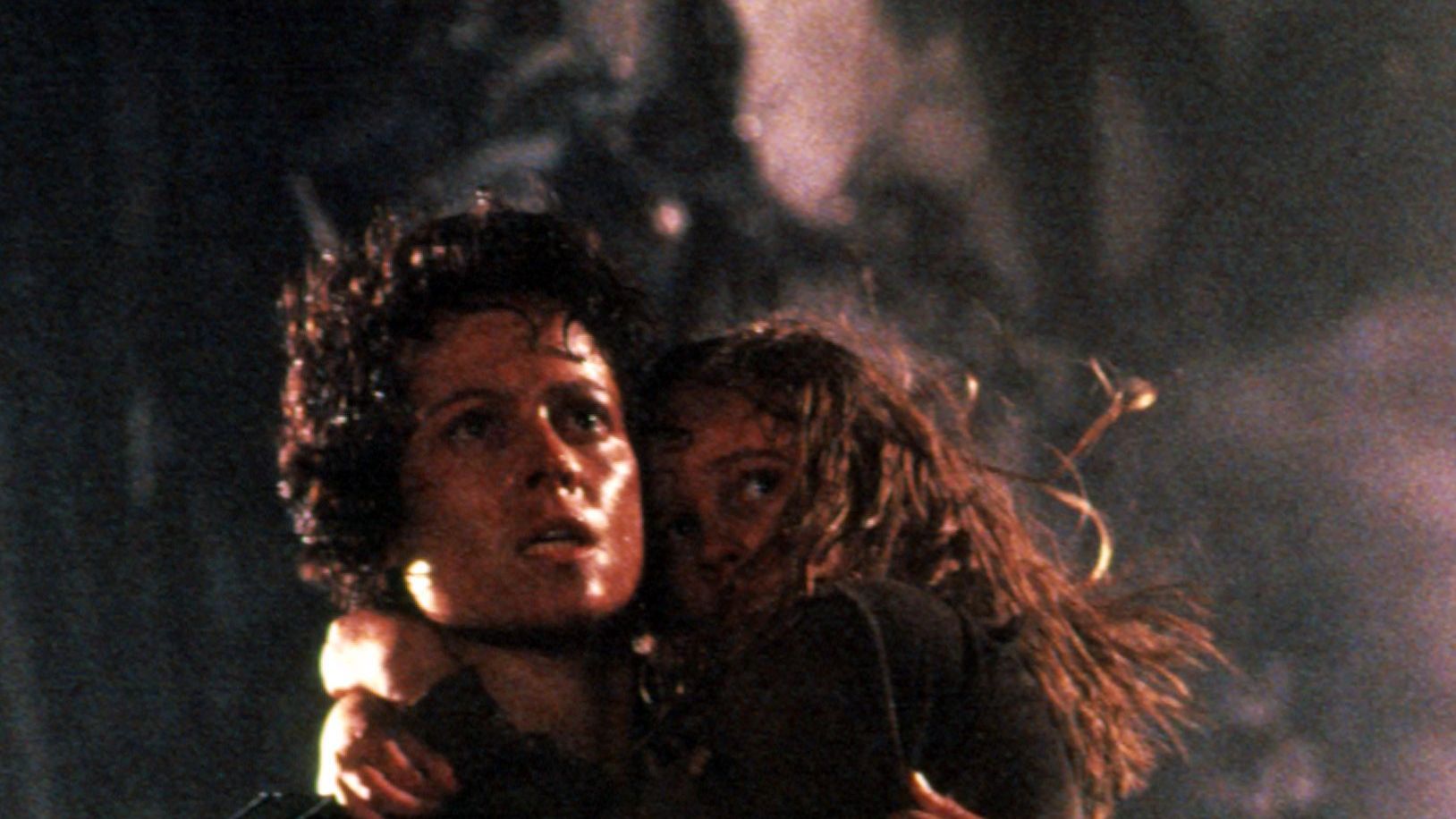 Ellen Ripley (Sigourney Weaver) in "Aliens."