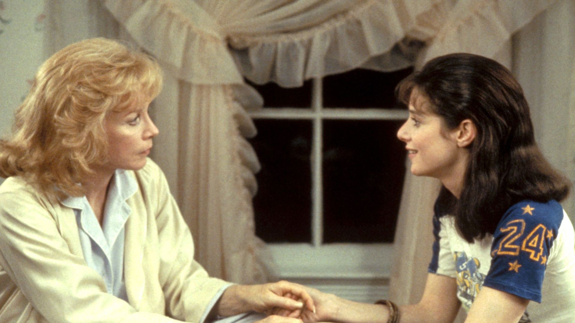 Aurora Greenway (Shirley MacLaine) in "Terms of Endearment."