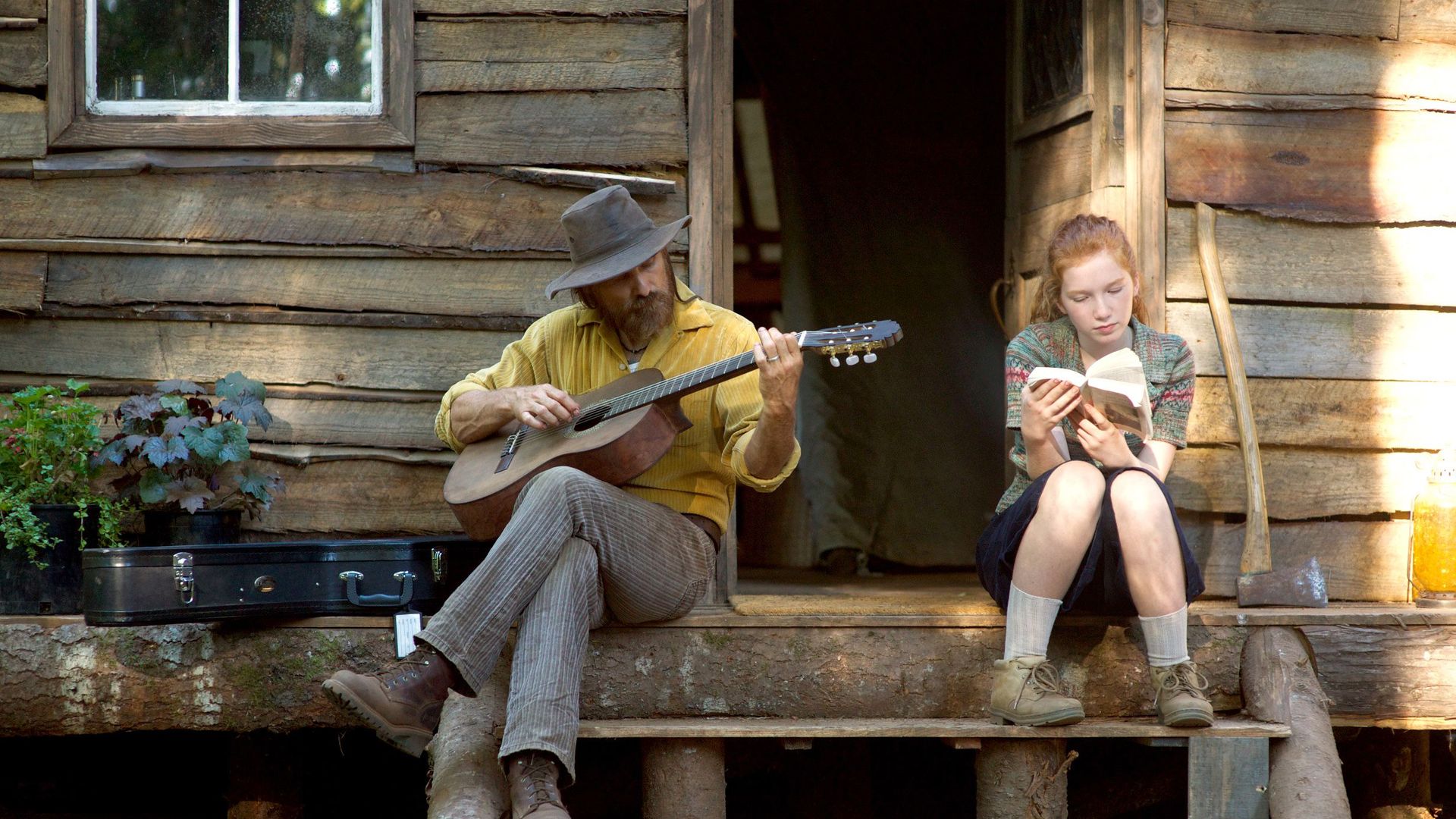 Viggo Mortensen and Annalise Basso in "Captain Fantastic."