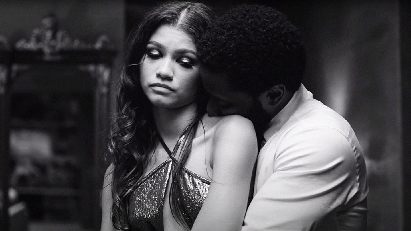 Zendaya and John David Washington in "Malcolm & Marie."
