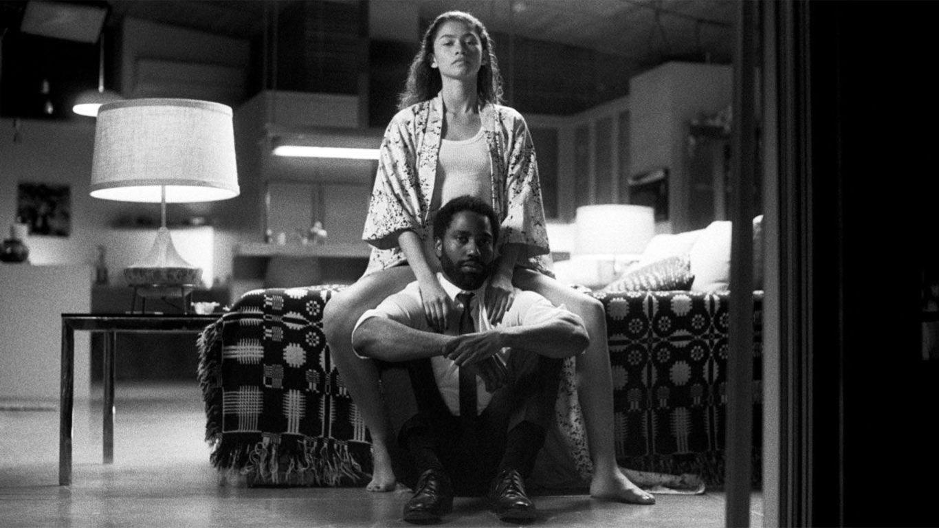 Zendaya and John David Washington in "Malcolm & Marie."