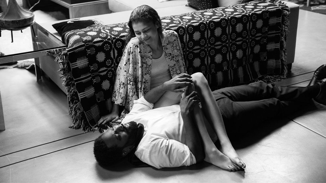 Zendaya and John David Washington in "Malcolm & Marie."